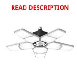 40W Motion-Activated LED Garage Light