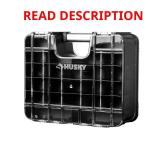(3) 33-Compartment Double Sided Tool Organizer