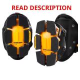 GelFit Black Knee Pads