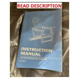 Outdoor Adirondack Chair