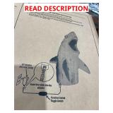 7ft LED megalodon