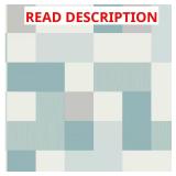 Blue Milano Aqua Geometric Peelable Wallpaper
