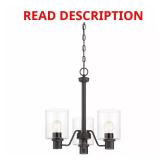 Hampton Bay Castleford 3-Light Chandelier