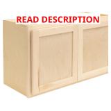 Quicklock RTA Microwave Wall Cabinet (Maple)