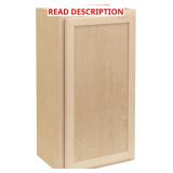 Quicklock RTA 30" Wall Cabinets - Maple 24x30