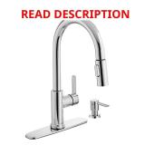 Paulina Pull-Down Kitchen Faucet, Chrome
