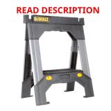 DeWalt Adjustable Folding Sawhorse 2500 lb