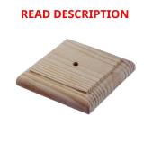 4 in. x 4 in. Flat Finial Base