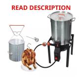 30 qt. Sure Spark Turkey Fryer
