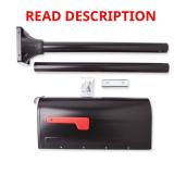Architectural Mailboxes MB1 Black Mailbox