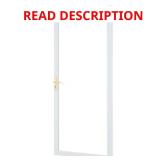 Skid Lot 36x80 Aluminum Storm Door