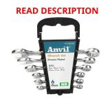 6-Piece Metric Combination Wrench Set