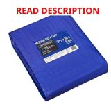 20 ft. x 30 ft. Blue Medium Duty Tarp
