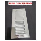 White Floor Register