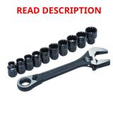 Crescent X6 Pass-Thru Wrench Set 12.9" L