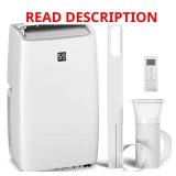 Portable AC 8000 BTU, Dehumidifier, Fan