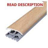 Dusk 0.31 in. x 2 in. x 78.7 in. Vinyl Molding