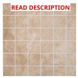 Portland Stone Beige 12x12 Ceramic Mosaic Tile