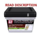 Grip-Rite 3 in. Angled Nails 21  1000 pk