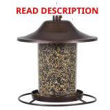 Brown Panorama Hanging Bird Feeder - 2 lb Cap