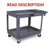 500 lb Capacity 46" x 25.5" Utility Cart