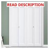 60x80 Closet Bi-fold Door w/ Hardware