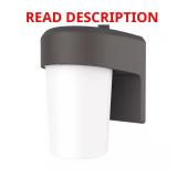 FE 60W Eq CE LED Jelly Jar Bronze Sconce 4000K