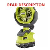 ONE+ 18V Cordless 4 in. Clamp Fan Kit