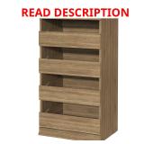 ClosetMaid Sand Wood Closet Tower