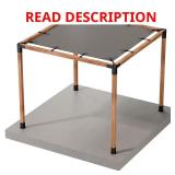 Outdoor Accents Sage Sunshade 10x10 Pergola