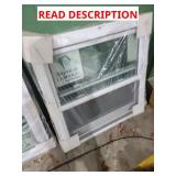 American craftsman window 35" 1/2 x 38"