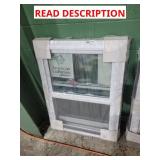 American craftsman window 29" x 37"