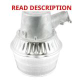 HALO AL 65W LED Area Light 4000K shade damaged