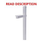 Architectural Whitley Mailbox Post, White