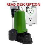 SmartPump 1/2 hp Wi-Fi Submersible Sump Pump