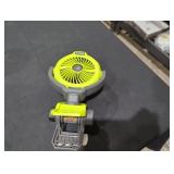 Ryobi USB Misting Clamp Fan