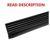 Garage Door W/S 3 in. x 9 ft. Black