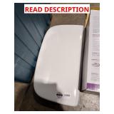 Toilet bowl top