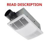 PowerHeat 80 CFM Ceiling Fan with Heater