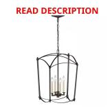 Estoril 4-Light Smith Steel Chandelier