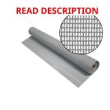 48 in. x 50 ft. Gray Pet Screen