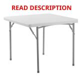 National Public Seating 36x36 Folding Table