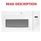 1.6 cu. ft. Over-the-Range Microwave White