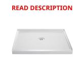 SlimLine 42x34 in Shower Base White