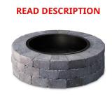 Grand 48 in. Fire Pit Kit in Bluestone
