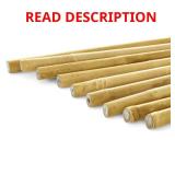 8 ft Bamboo Garden Plant Stakes 10-Pack