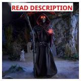 7.5 ft Grave & Bones Animated LED Reaper. may be