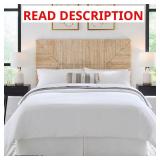Neela Banana Fiber Queen Headboard (63")