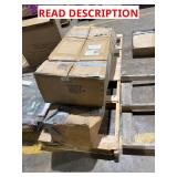 Misc shed parts skid lot