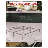Metal Bed Frame (Unknown Size)